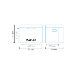 Mestic MAC-40 3 Way Camping Fridge -Outdoor Gear Sale 100 1503620