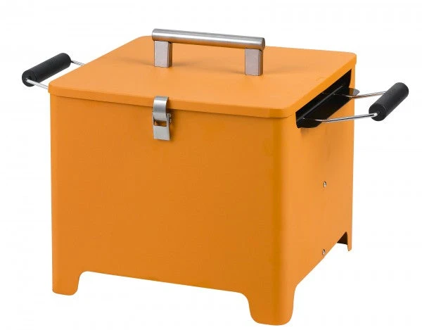 Tepro Chill And Grill Charcoal Grill Cube Orange 1 Tepro Chill And Grill Charcoal Grill Cube Orange