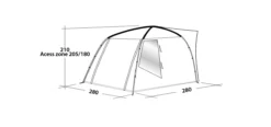 Easy Camp Fairfields Drive Away Awning (2022) 17 Easy Camp Fairfields Drive Away Awning (2022) -Outdoor Gear Sale 120375 Fairfields DrawingPerspective2