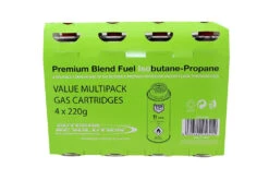 Milestone - 5 Packs Of 4 Gas Canisters - 220g -Outdoor Gear Sale 220g 4pk 2