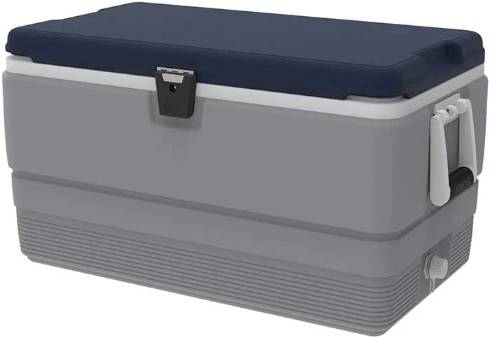 Igloo Maxcold 70Qt Latitude Cool Box - Grey/Blue 1 Igloo Maxcold 70Qt Latitude Cool Box - Grey/Blue