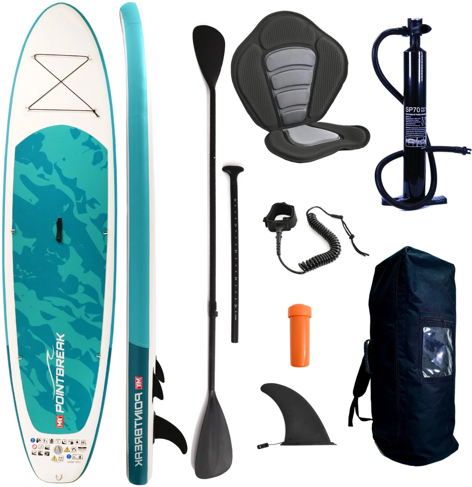 M.Y 10ft 6in Paddle Board Package With Kayak Seat 1 M.Y 10ft 6in Paddle Board Package With Kayak Seat