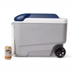 Igloo Maxcold 40 Roller Cool Box - Grey / Blue -Outdoor Gear Sale 8 00034687 p