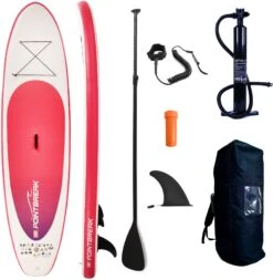 M.Y 10ft Inflatable Paddle Board Package -Pink