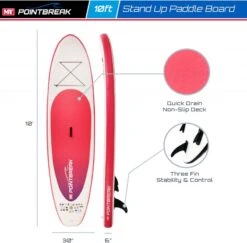 M.Y 10ft Inflatable Paddle Board Package -Pink -Outdoor Gear Sale 809 2938