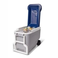 Igloo Maxcold 40 Roller Cool Box - Grey / Blue -Outdoor Gear Sale 9 00034687 p1