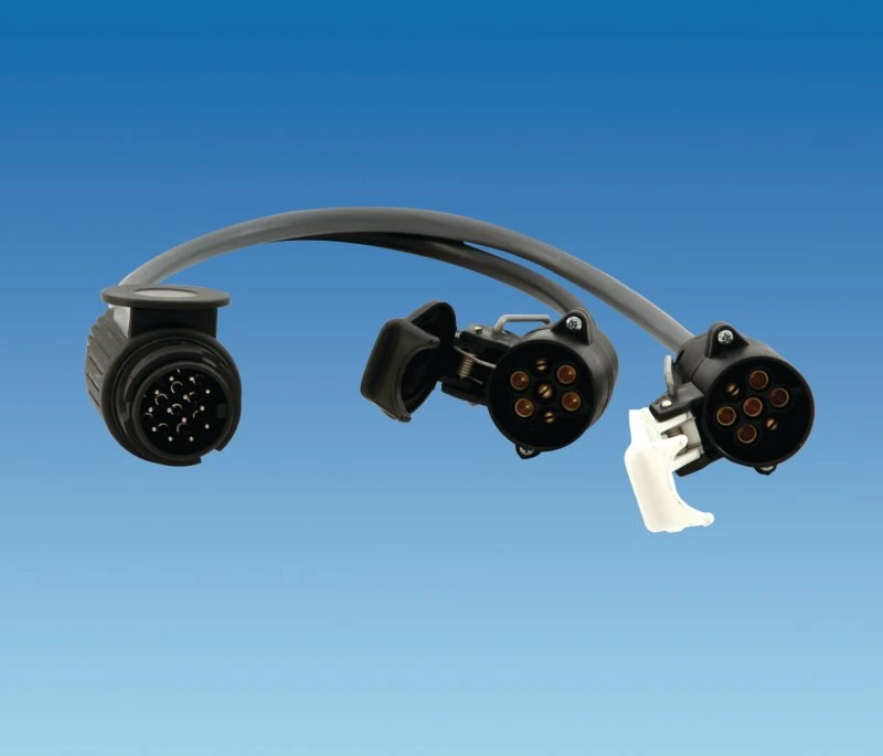 Kampa 13 Pin Plug To 12N & 12S 7 Pin Sockets 1 Kampa 13 Pin Plug To 12N & 12S 7 Pin Sockets