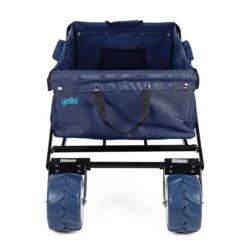 Yello Folding Beach Trolley -Outdoor Gear Sale BGG1675 yello foldable trolley blue front copy