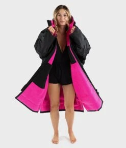 Dryrobe Advance Long Sleeve BLACK PINK - RECYCLED -Outdoor Gear Sale Black Pink 5 2024x2024 b2309ee5 7ed3 4190 84b6 f4e4a171d4f8