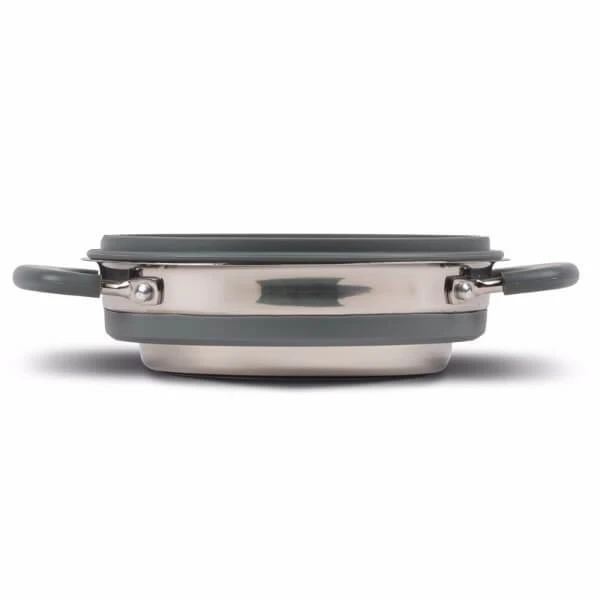 Kampa Folding Saucepan 3LTR (Grey) 2 Kampa Folding Saucepan 3LTR (Grey) - Image 2