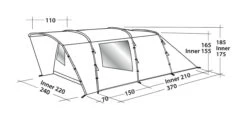Easy Camp Palmdale 400 4-Berth Tent 17 Easy Camp Palmdale 400 4-Berth Tent -Outdoor Gear Sale EZCP120368OD