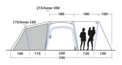 Outwell Airville 6SA Air Tent 2022 -Outdoor Gear Sale GetImage 18