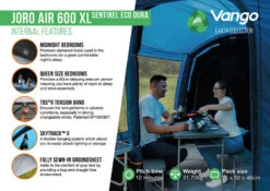 Vango Joro Air 600XL Sentinel Eco Dura Tent -Outdoor Gear Sale Joro Air 600XL SED2 small