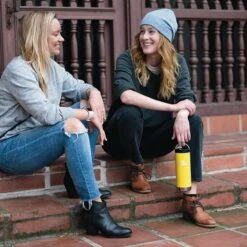 Klean Kanteen Insulated TK Wide With Café Cap 473ml - Brushed Steel -Outdoor Gear Sale K16TKWPCC BC LS friends steps lifestyle