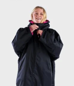 Dryrobe Advance Kids Long Sleeve BLACK PINK - RECYCLED -Outdoor Gear Sale LS Black Pink 2 2024x2024 d6bed2aa d572 4225 b9dc b18f31d142fd