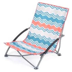 Yello Zig Zag Low Beach Chair -Outdoor Gear Sale OL0191 low beach chair zigzag