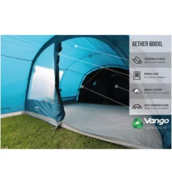 Vango Aether 600XL Poled Tent -Outdoor Gear Sale aether 600xl 3