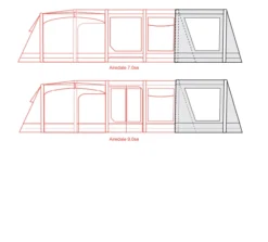 Outdoor Revolution Airedale 7SE And 9SE Front Porch Extension 17 Outdoor Revolution Airedale 7SE And 9SE Front Porch Extension -Outdoor Gear Sale airedale 7se 9se front porch extension floorplan 3