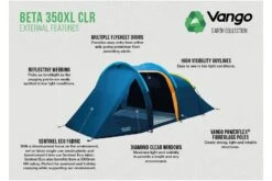 Vango Beta 350XL CLR Tent 8 Vango Beta 350XL CLR Tent -Outdoor Gear Sale beta 350xl clr 2