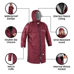 Osprey Unisex Changing Robe Maroon 11 Osprey Unisex Changing Robe Maroon -Outdoor Gear Sale feature image 3 1