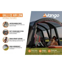 Vango Galli CC Air Low Drive Away Awning -Outdoor Gear Sale galli cc air low 3