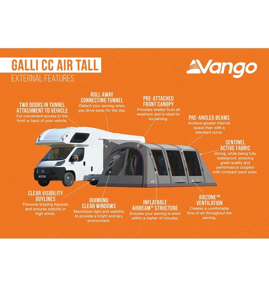 Vango Galli CC Air Tall Drive Away Awning 4 Vango Galli CC Air Tall Drive Away Awning - Image 4