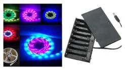 5M Flag Pole Pre-Set Digital Led Dream Lights Strip 23 5M Flag Pole Pre-Set Digital Led Dream Lights Strip -Outdoor Gear Sale pole light battery