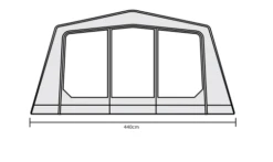 Outdoor Revolution O-zone Safari Front Porch Extension -Outdoor Gear Sale safari extension floorplans 3